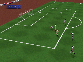 FIFA Soccer 64 (Europe) (En,Fr,De) In game screenshot